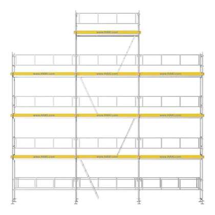 Rammestillas 9x7,5/9,5m ALU