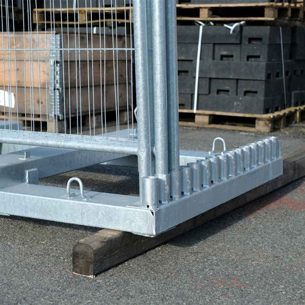 Transportstativ 2,2 m for 30 byggegjerder HMF – Stål