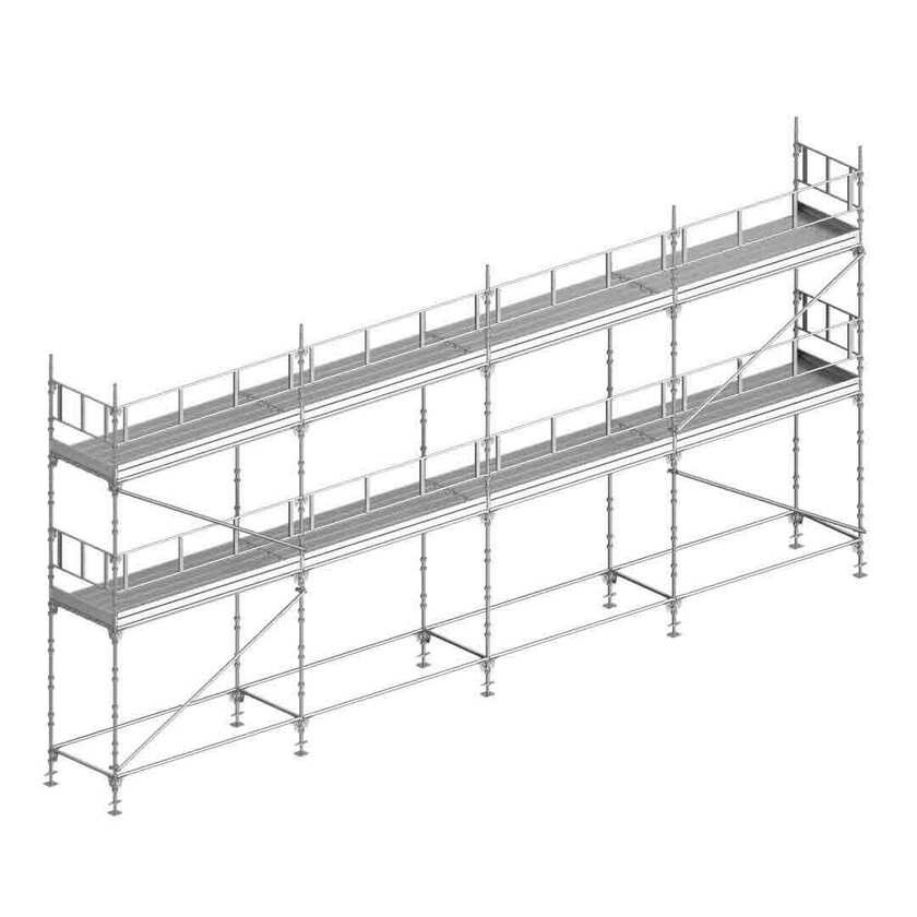 Universal stillas 12x6m stål