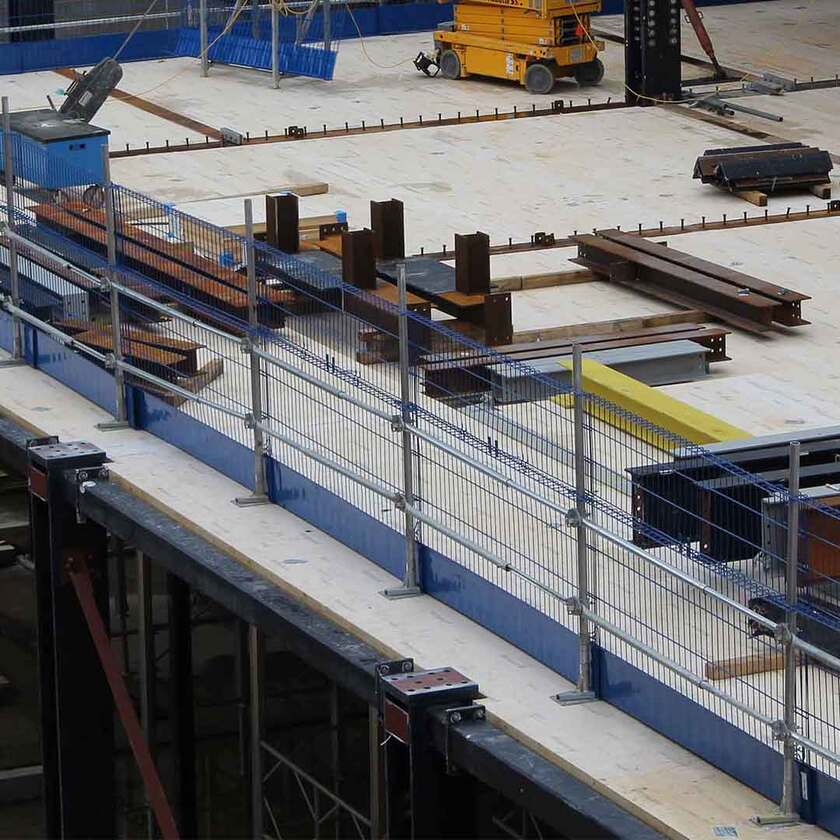 Rekkverk for taksikring Overdel Mk2 2,6x0,57m