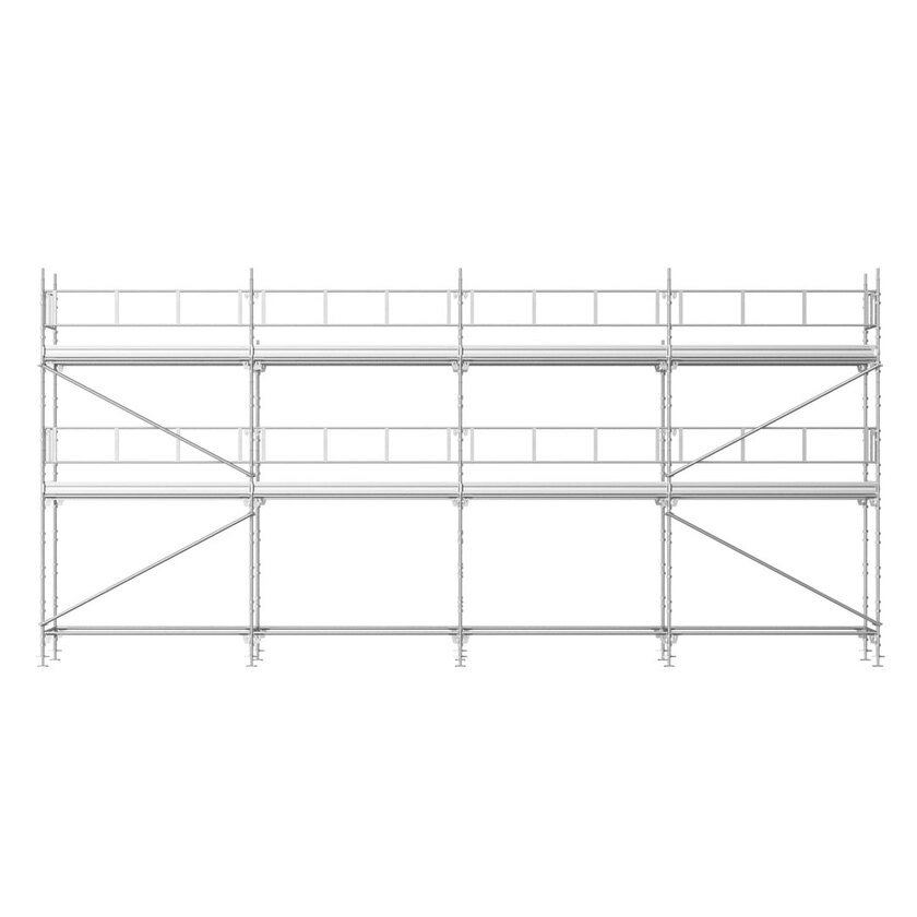 Universal stillas 12x6m stål
