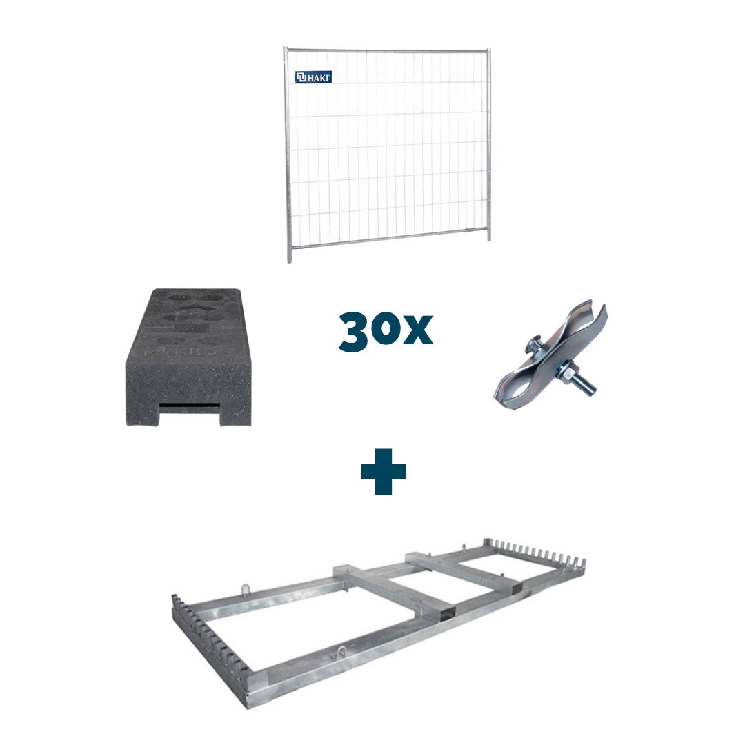 Byggegjerde 2200 30-pack