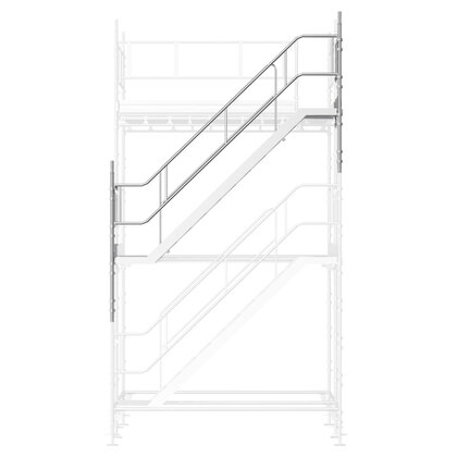 Universal stillas trapp påbygning 3x2m ALU