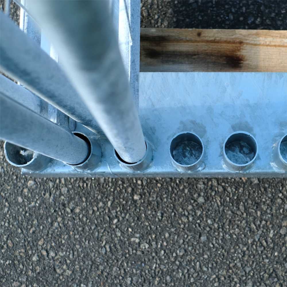 Transportstativ 2,2 m for 30 byggegjerder HMF – Stål
