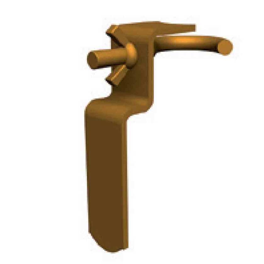 Låsejern for Fotlist med 19 mm Mutter