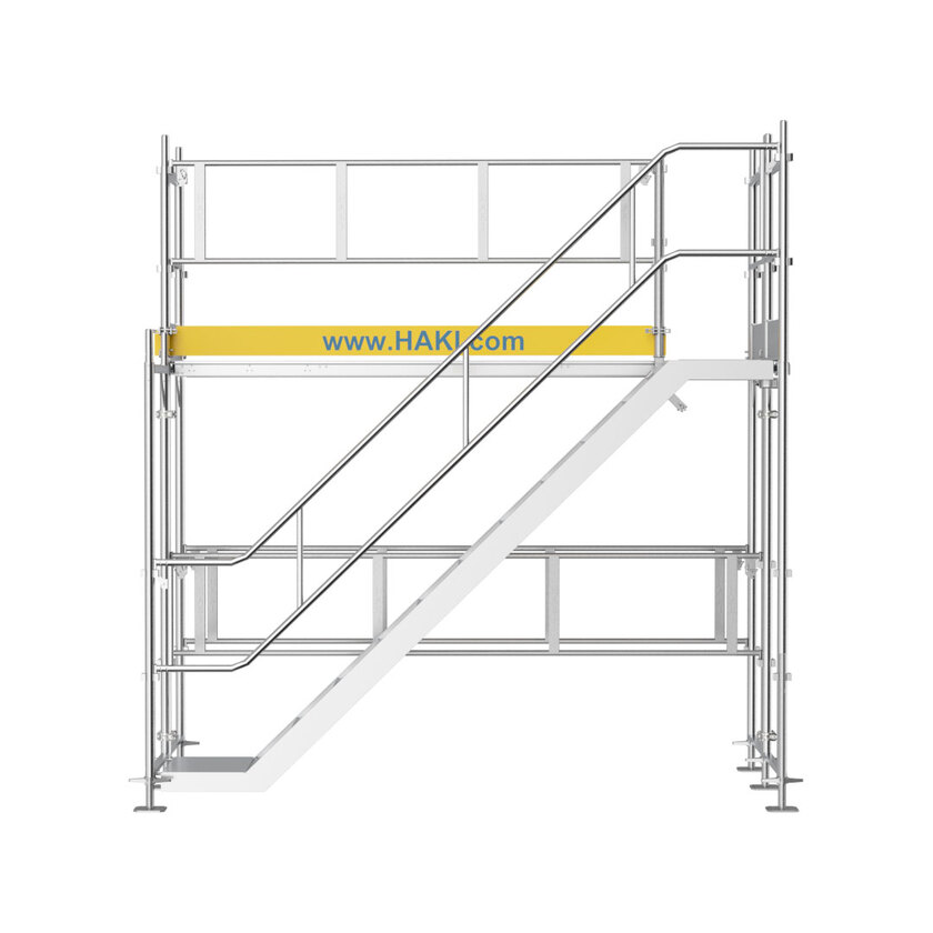 Rammestillas trapp bunn 3x2m ALU