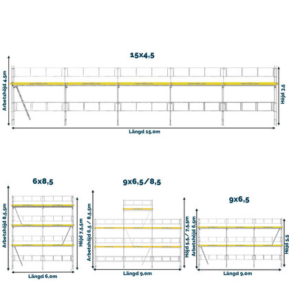 Rammestillas  Flexpakke 3 ALU