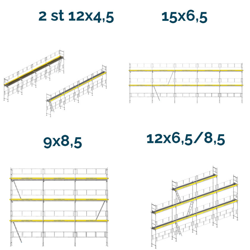 Rammestillas Flexpakke 4 ALU